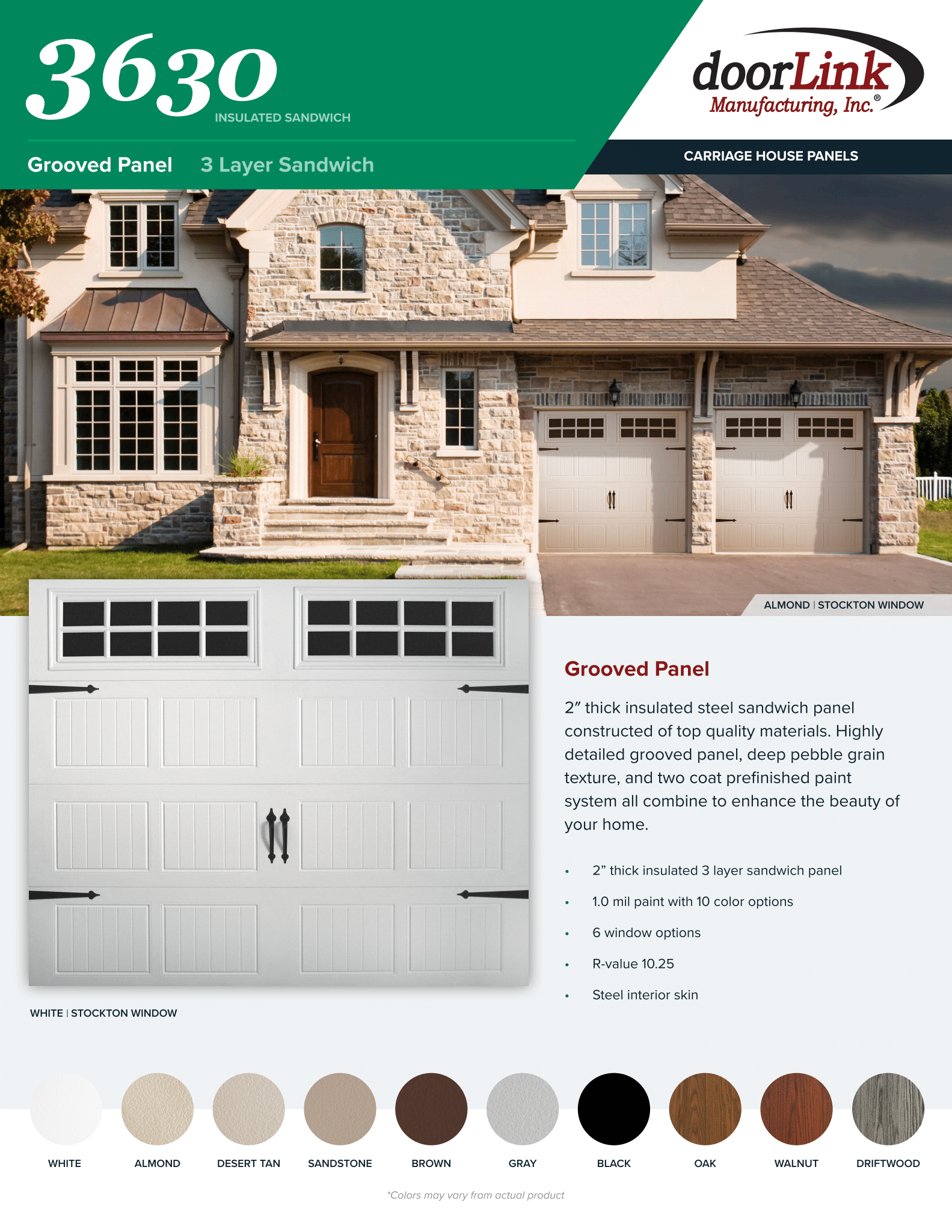 3 Layers Grooved Panel Page 1 — St. Charles, MO — Garage Door Gurus 3 Layers Grooved Panel Page 1 — St. Charles, MO — Garage Door Gurus