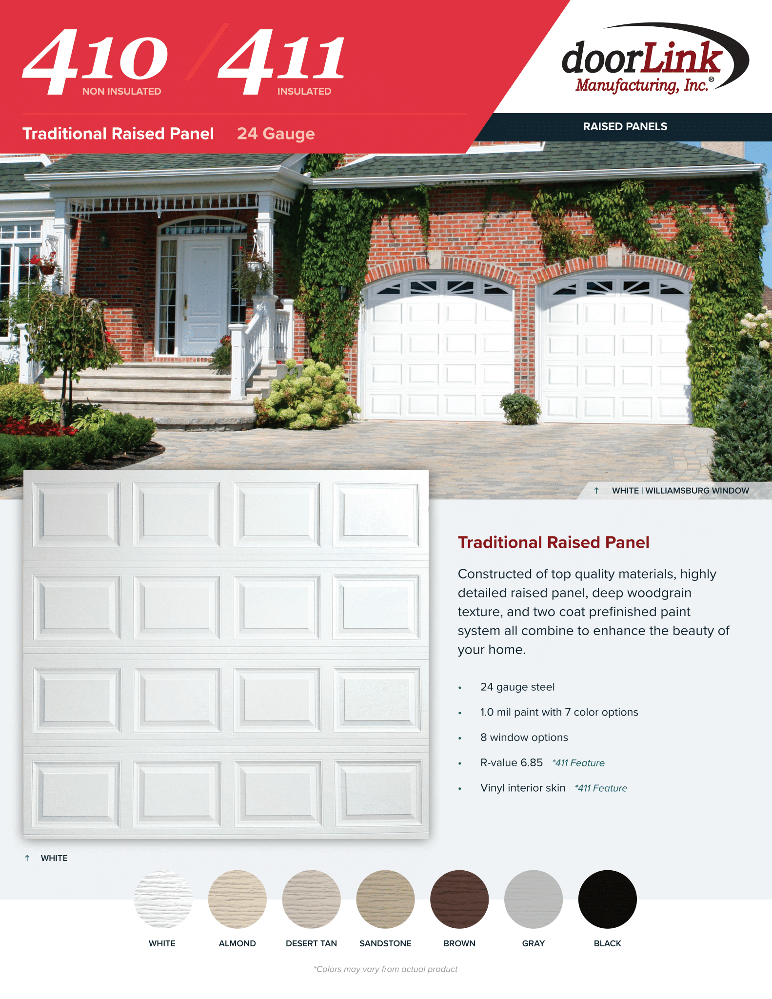 Raised Panel 24 Gauge Page 1 — St. Charles, MO — Garage Door Gurus Raised Panel 24 Gauge Page 1 — St. Charles, MO — Garage Door Gurus