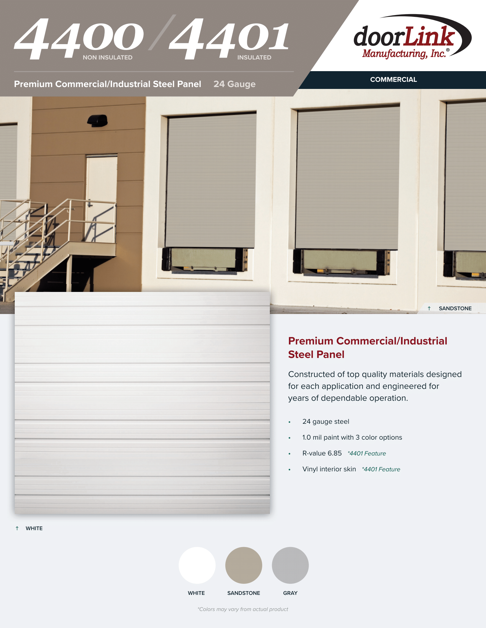 Premium Steel Panel 24 Gauge Page 1 — St. Charles, MO — Garage Door Gurus Premium Steel Panel 24 Gauge Page 1 — St. Charles, MO — Garage Door Gurus