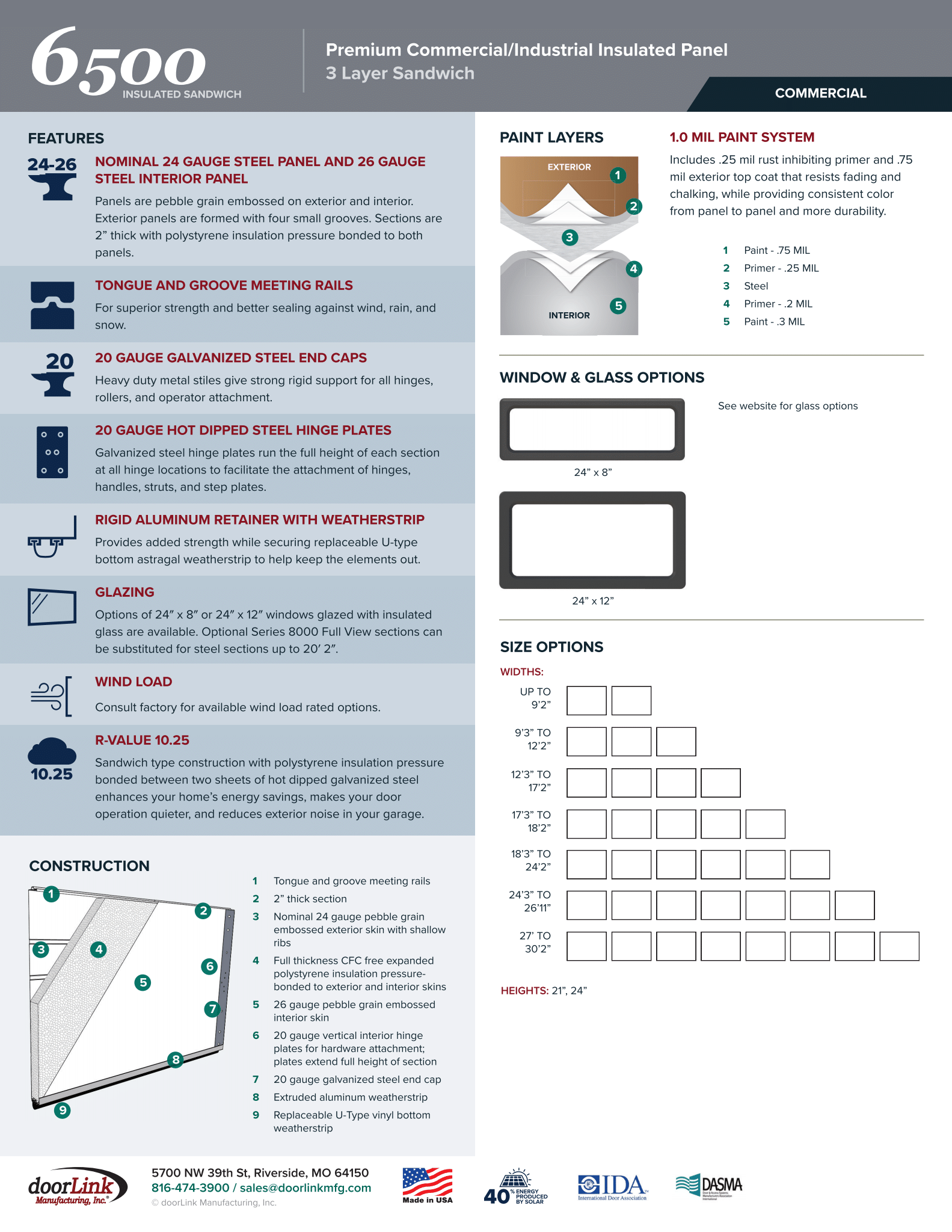 Premium Steel Panel 3 Layer Page 2 — St. Charles, MO — Garage Door Gurus Premium Steel Panel 3 Layer Page 2 — St. Charles, MO — Garage Door Gurus
