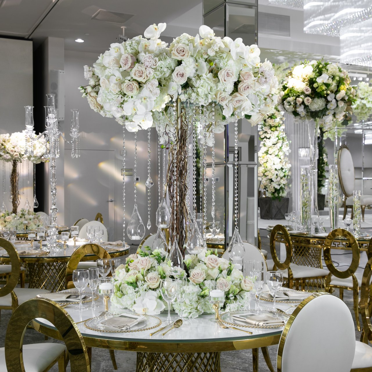 floral centerpiece