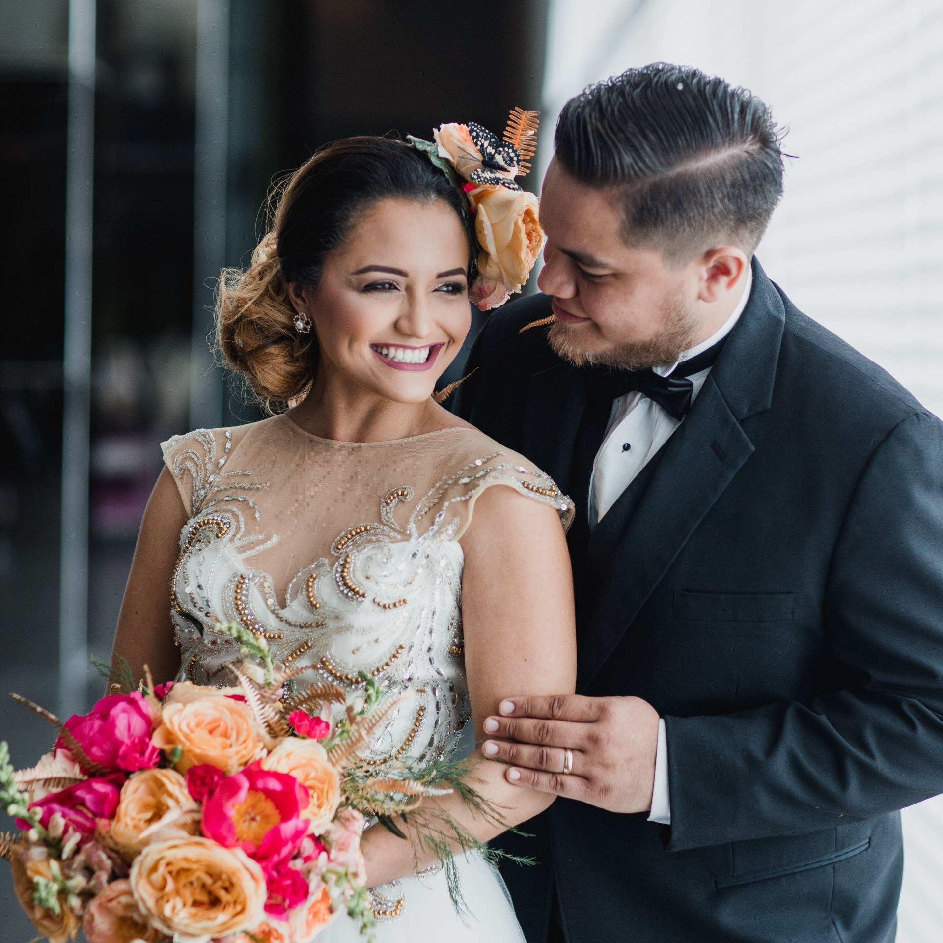 wedding couple