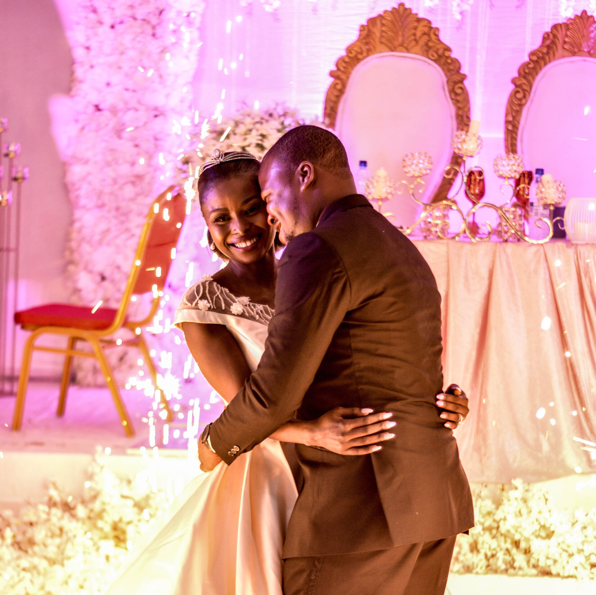 bridal couple