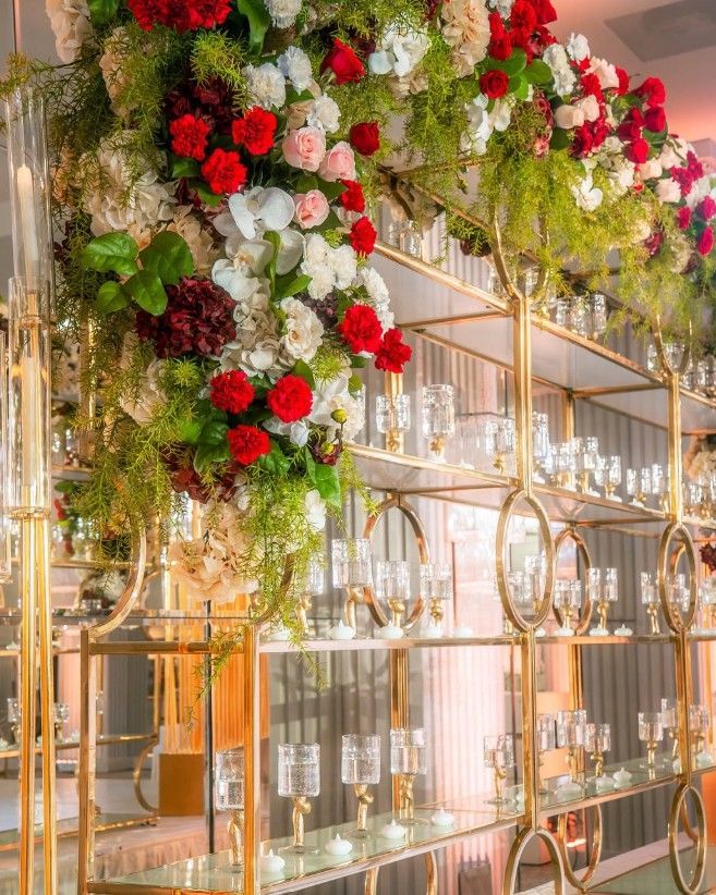 Flower decorations available at CrystalView