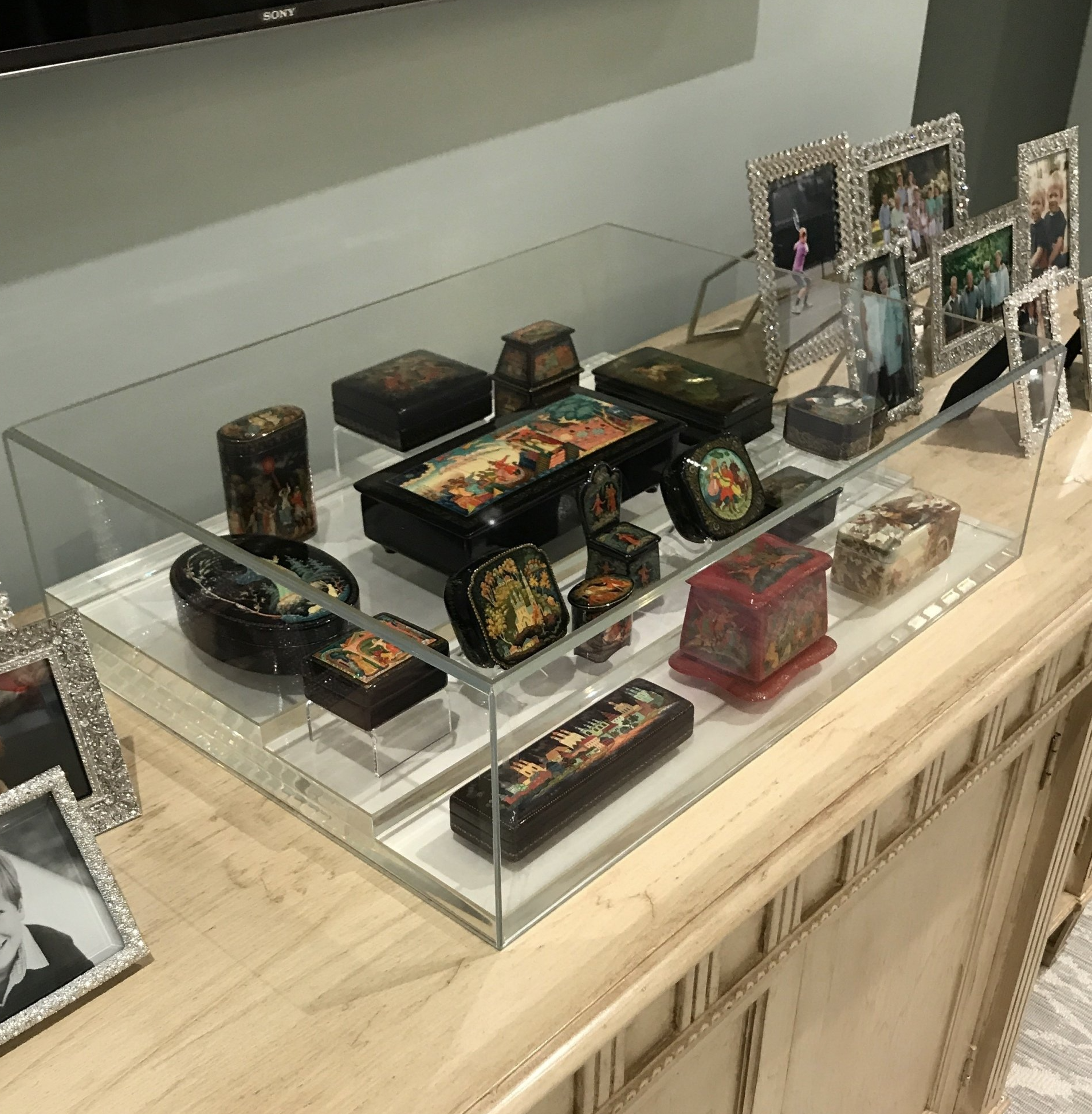 acrylic frames and shadow boxes in NWA