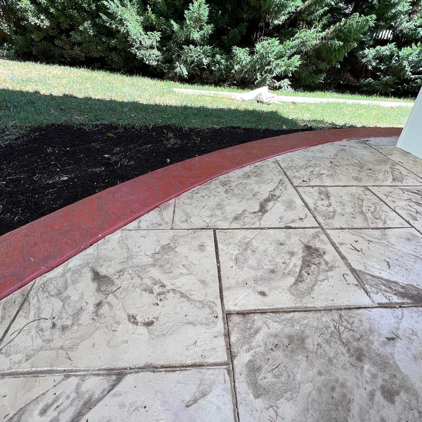 Stamped Concrete patio in Mclean, VA