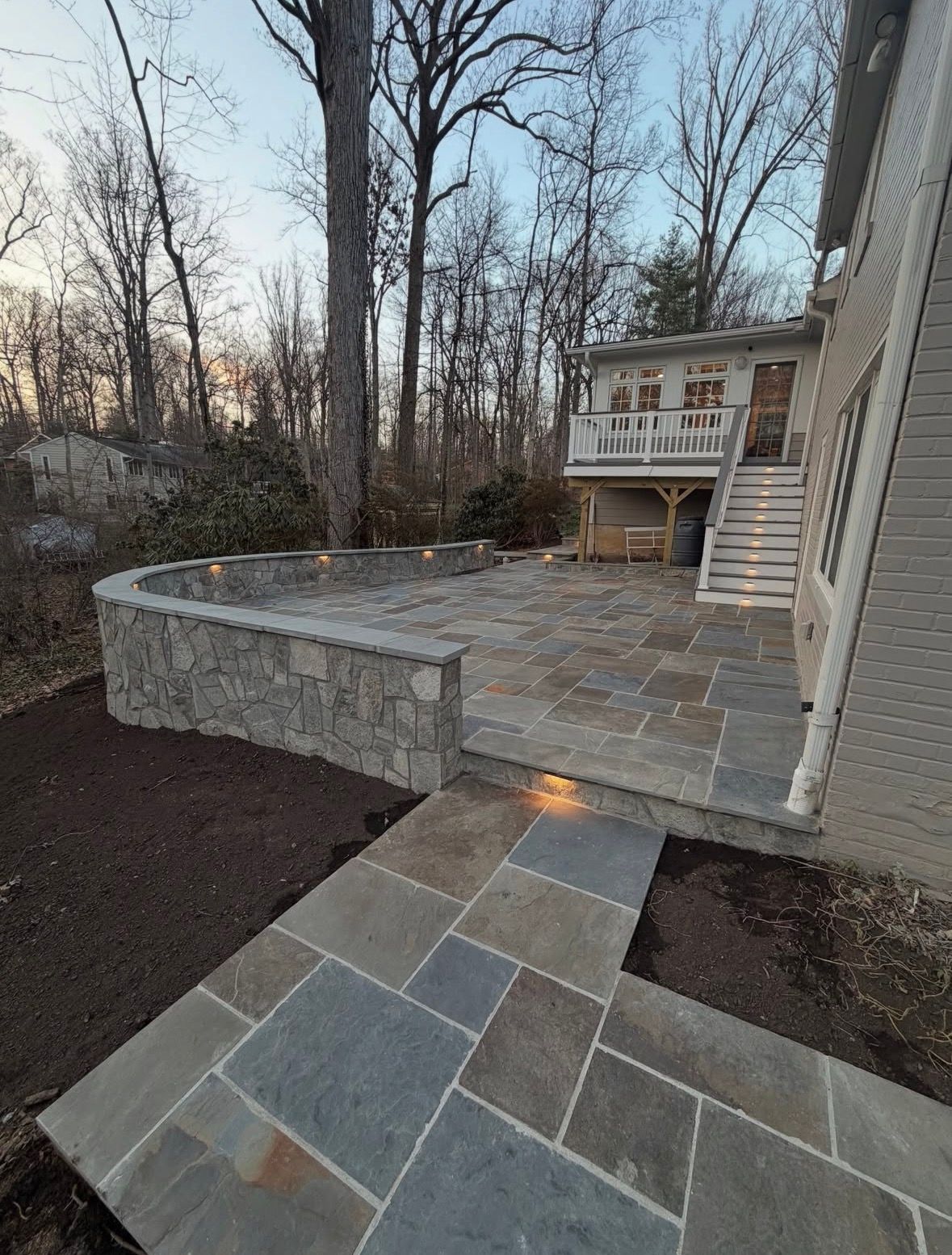 Flagstone Patio in Falls Church, VA