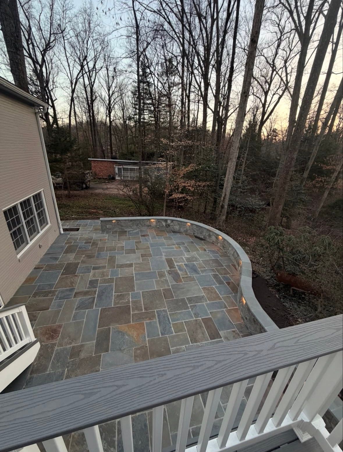 Flagstone Patio in Falls Church, VA