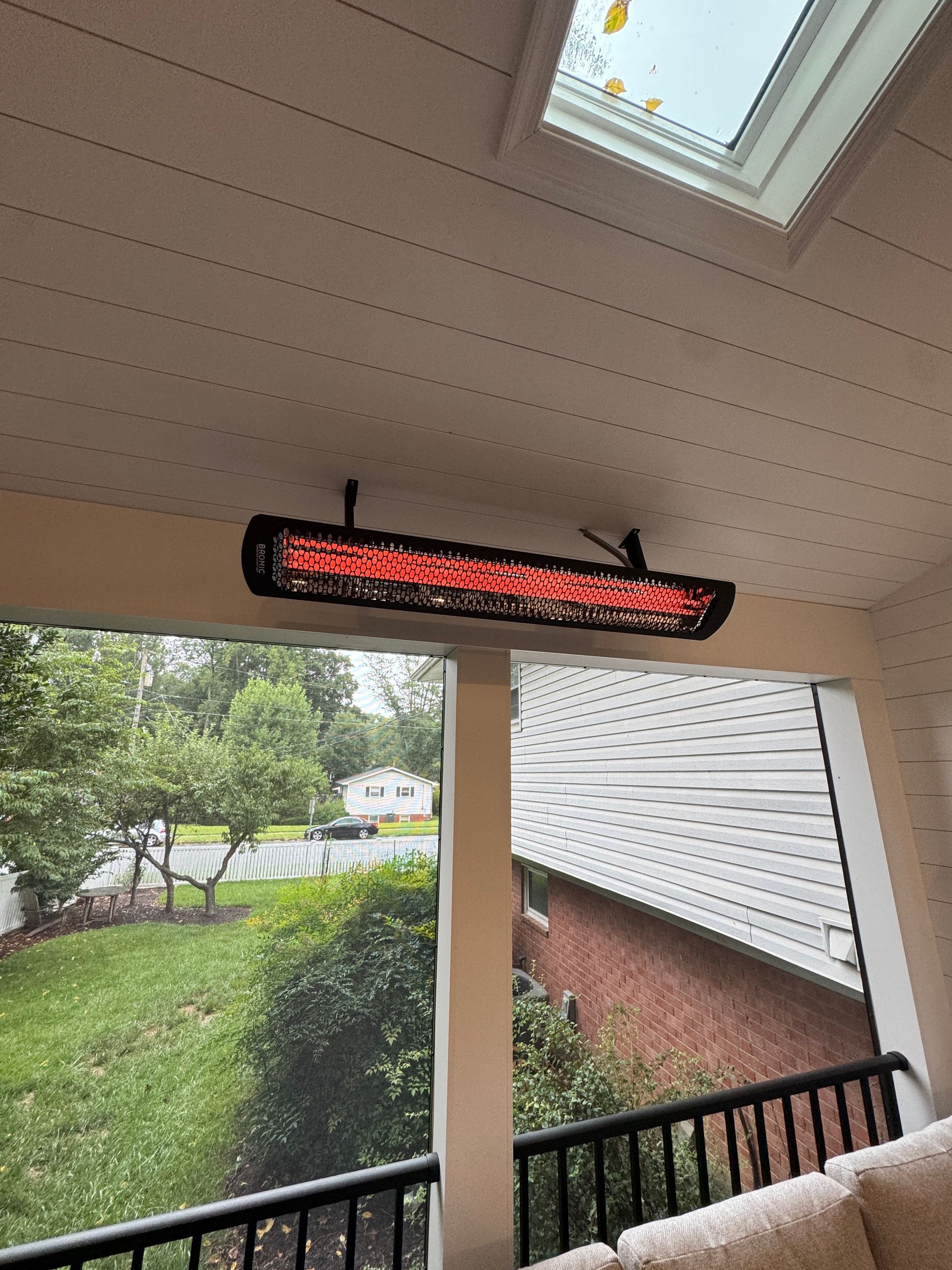 Screened-Porch in Springfield, VA w/Bromic Heater