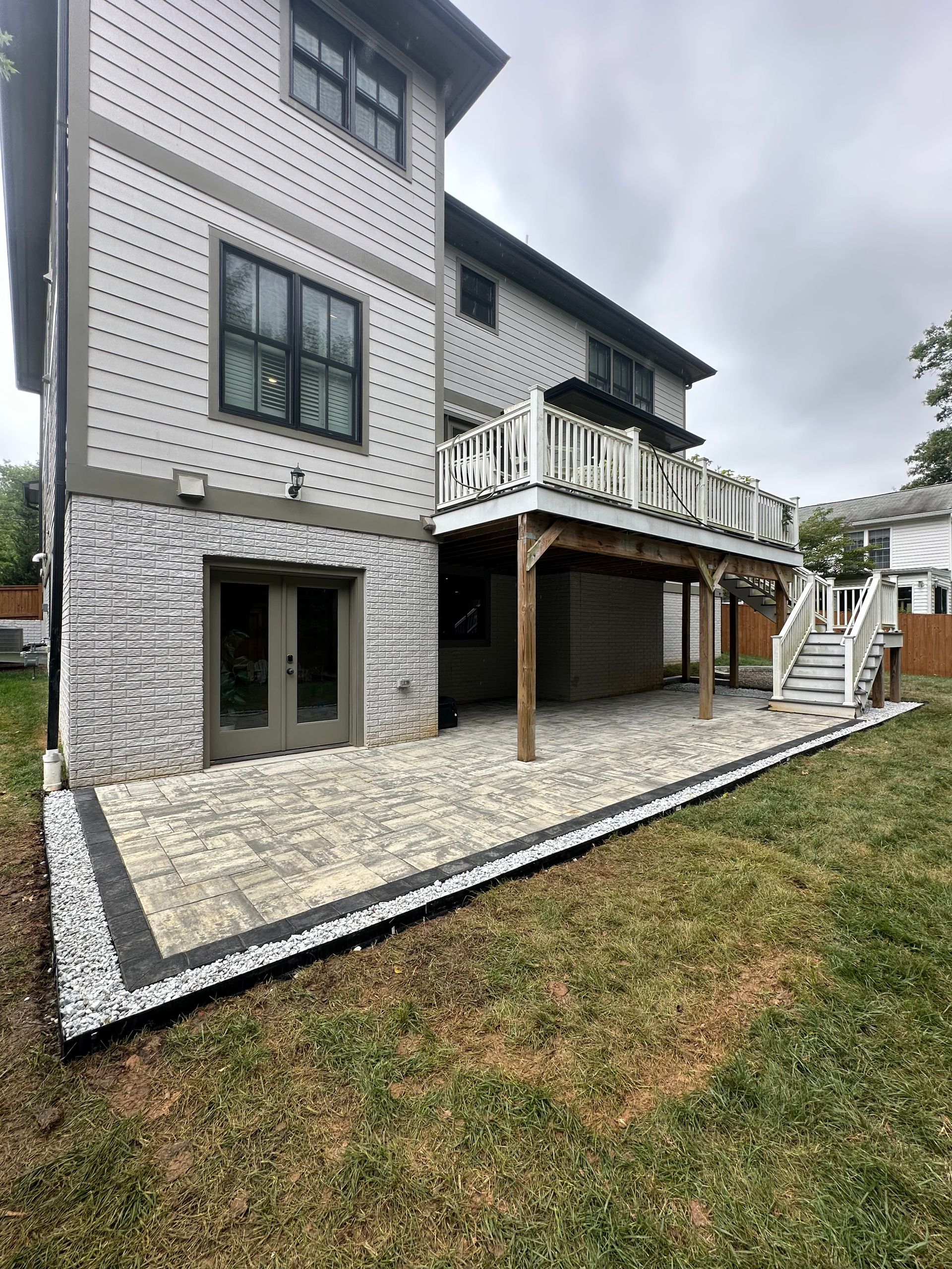 Paver patio in Mclean, VA