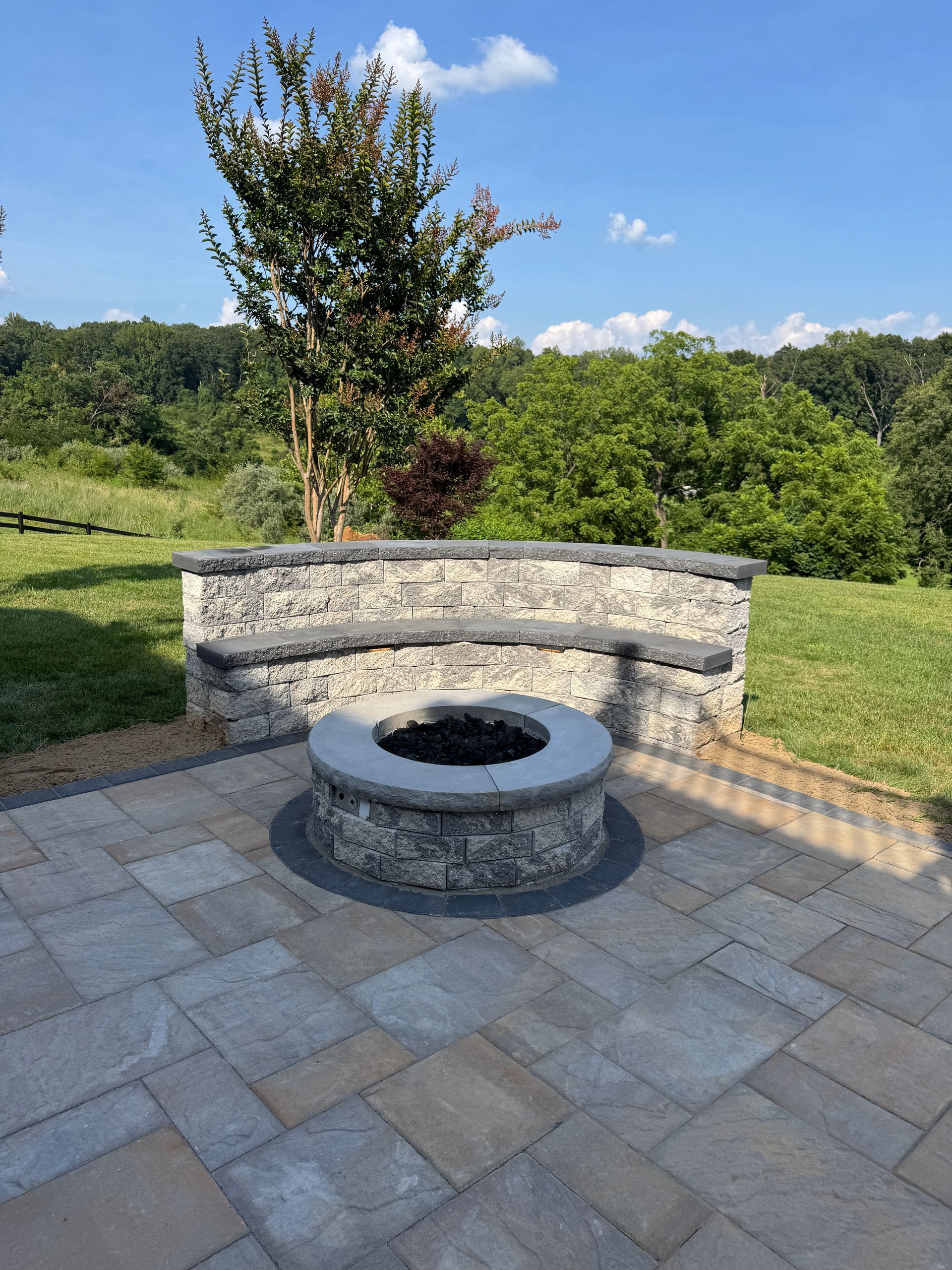 Paver patio in Leesburg, VA