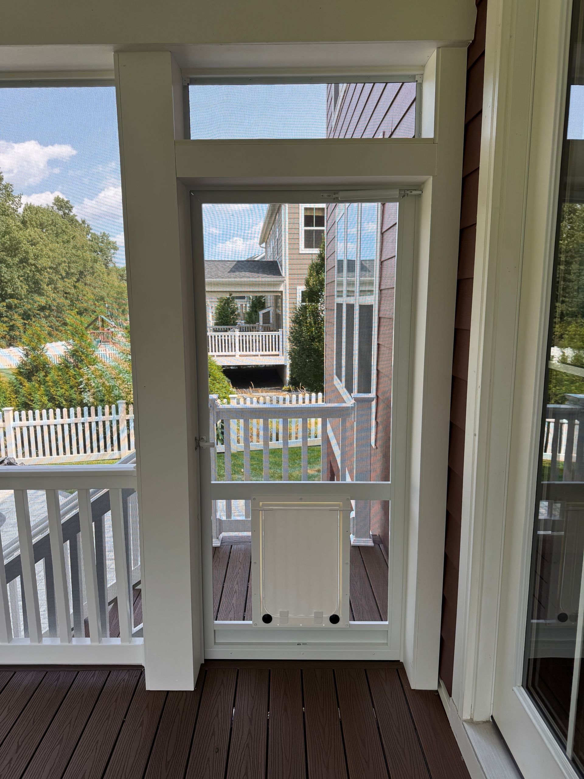 Fiberon Decking Screened-In Porch in Aldie, VA
