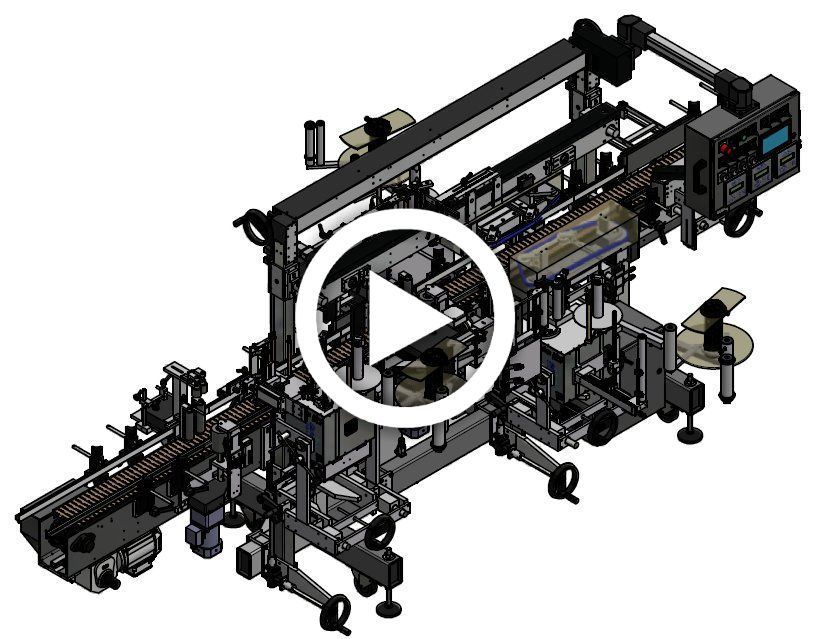 Tapered Parfait Cup Labeler