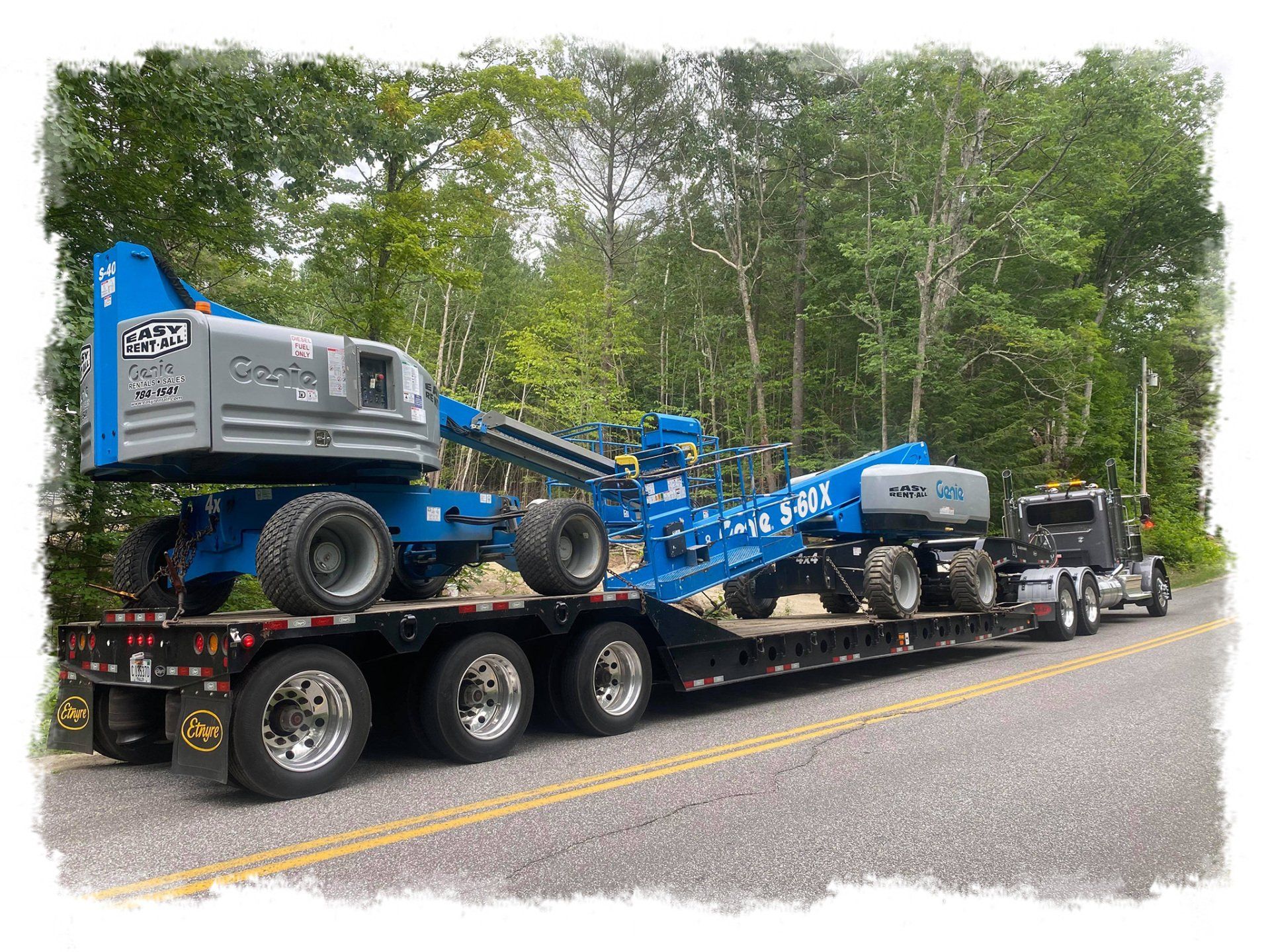 Easy Rent All Delivering Boom Lifts and Scissor Lifts