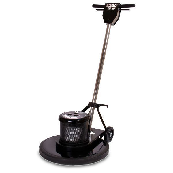 A floor polisher with the word ewc on it