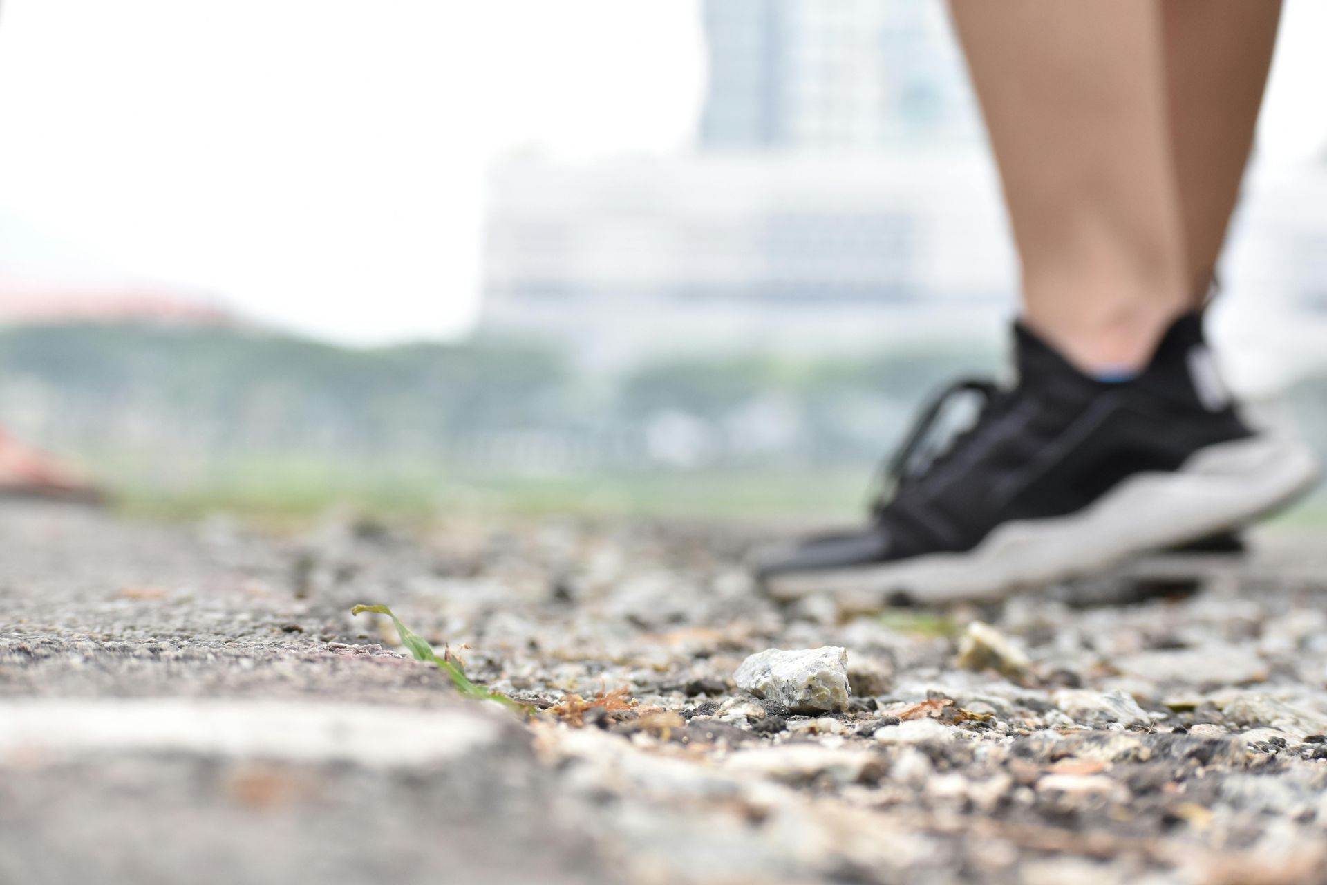 Athlete's Foot in Running Shoe