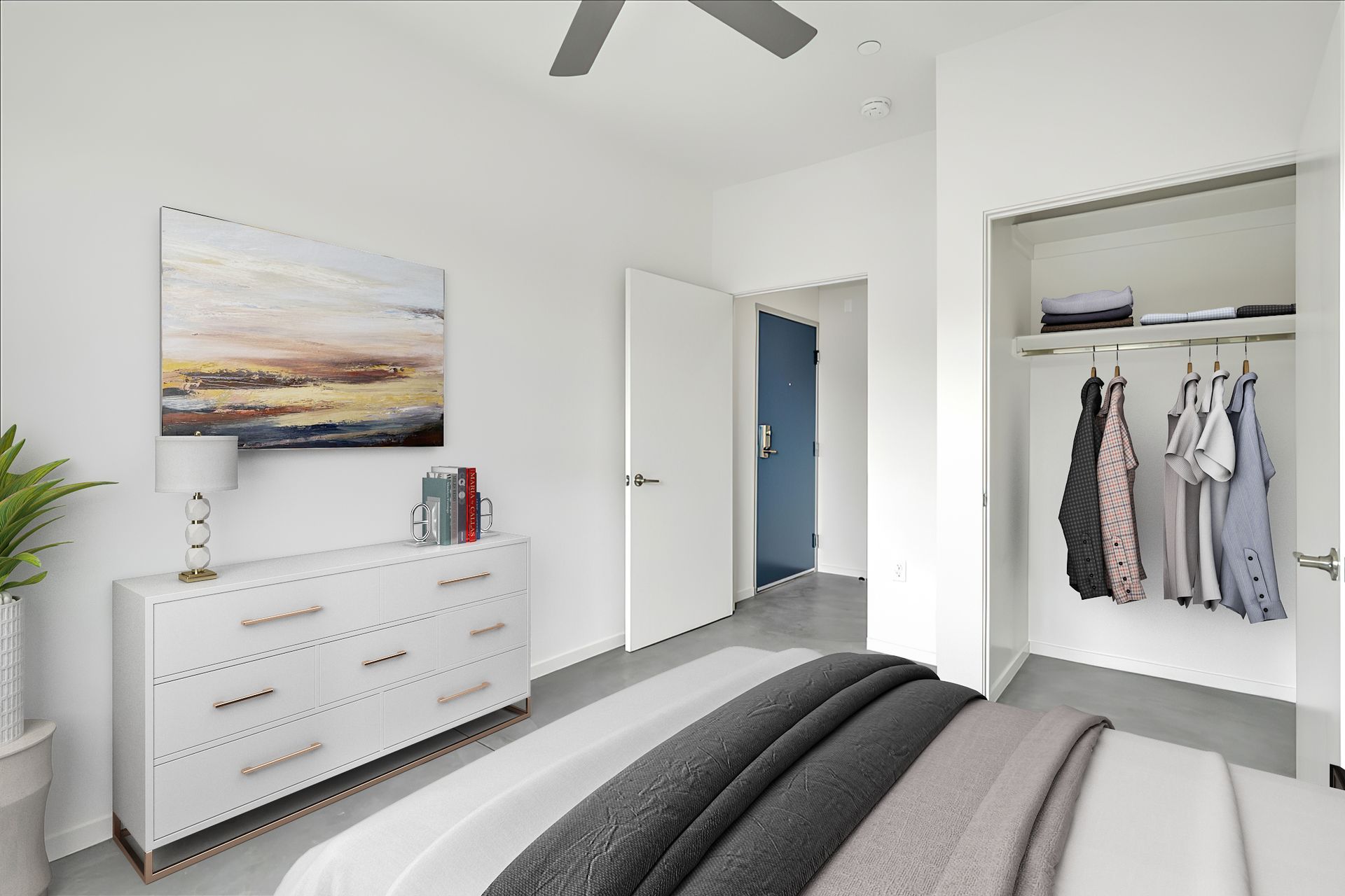 2 Bedroom 1 Bath, Bedroom