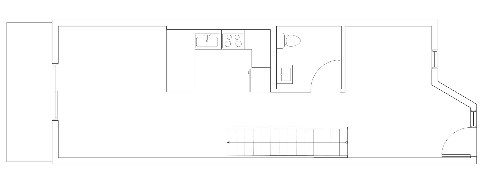 Designer 2 Bedroom 2 Bath Floor Plan