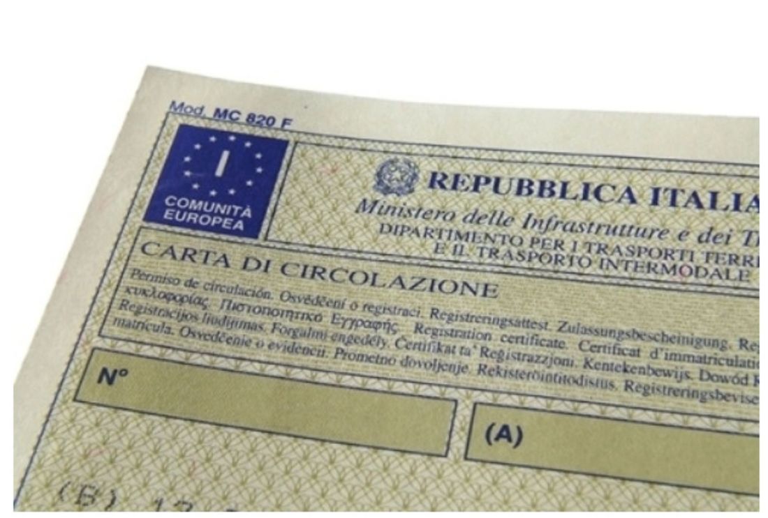 duplicato di carta di circolazione