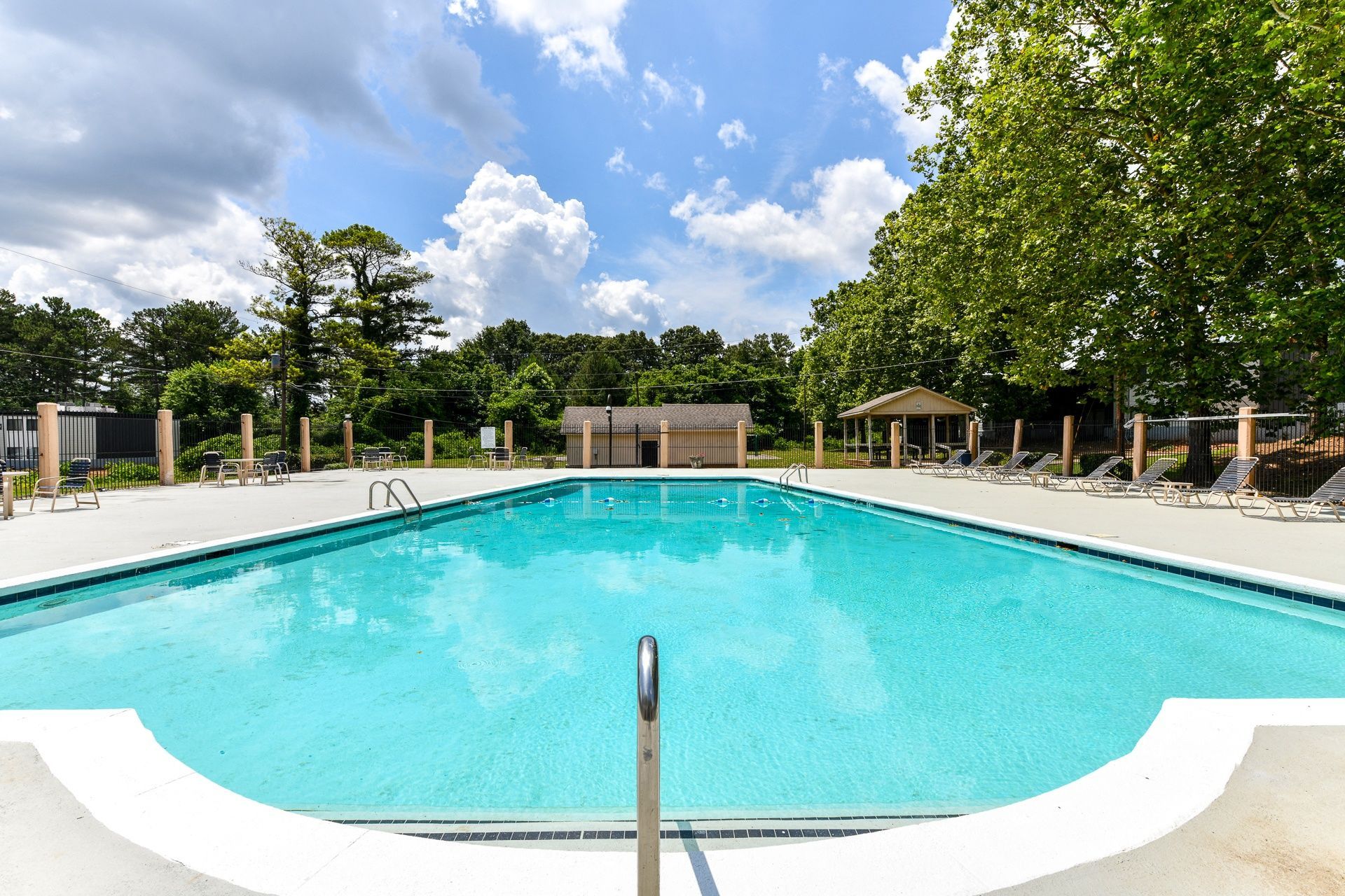 take a dip in our resort style pool