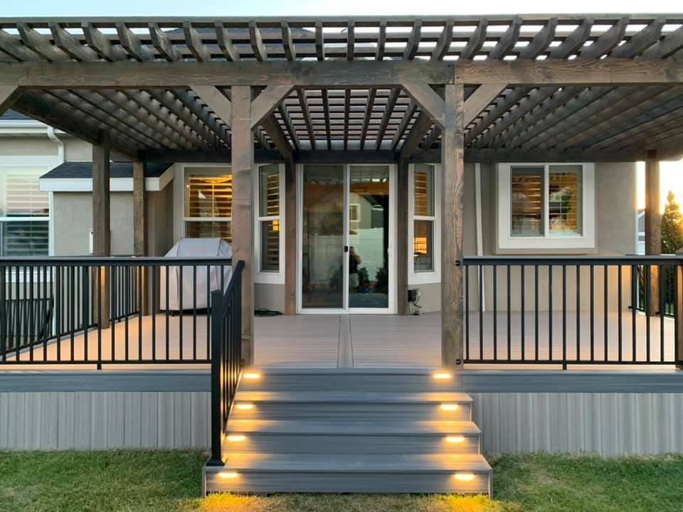 Deck With Pergola Lehi, UT