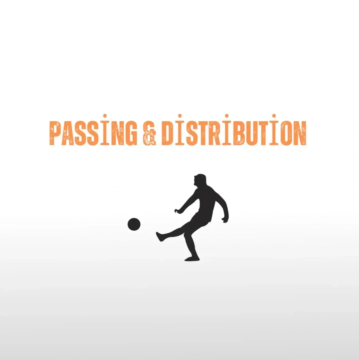 Passing/Distribution Training Plan
