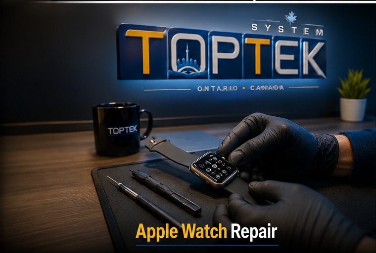 TOPTEK SYSTEM offers Apple Watch repair services in Markham Apple Watch Repair