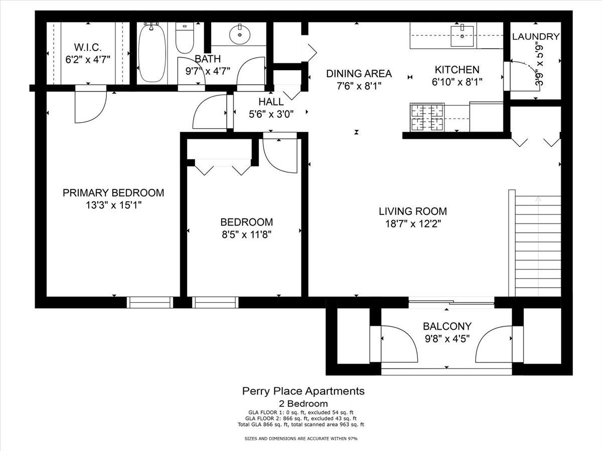 Perry Place floorplan