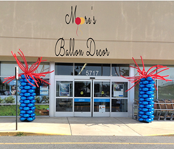 Foil Balloon Column with Funk