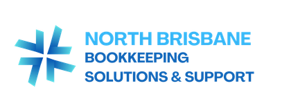 The logo for north brisbane bookkeeping solutions and support