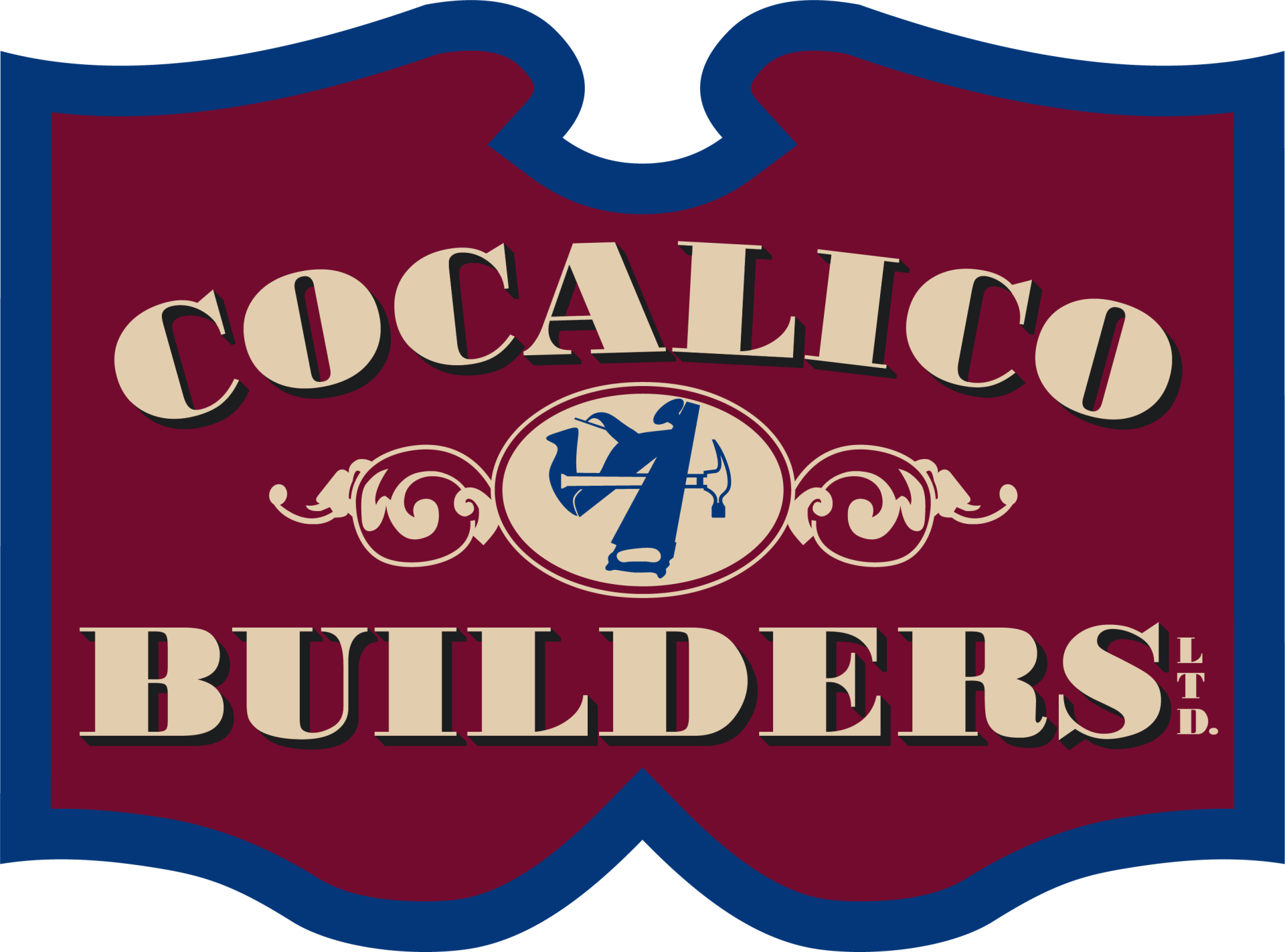 A sign that says cocalico builders on it