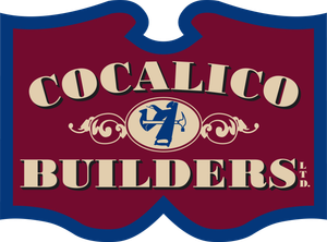 A sign that says cocalico builders on it
