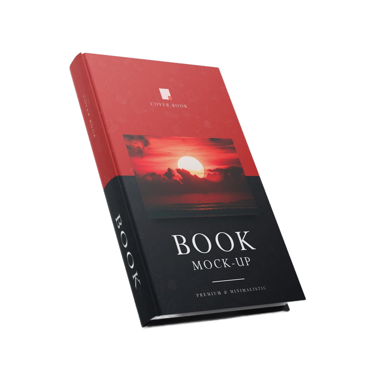 Capa de livro aleatório