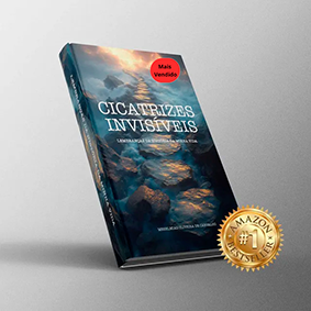 Capa do livro Cicatrizes Invisíveis de Meselmias Oliveira de Carvalho