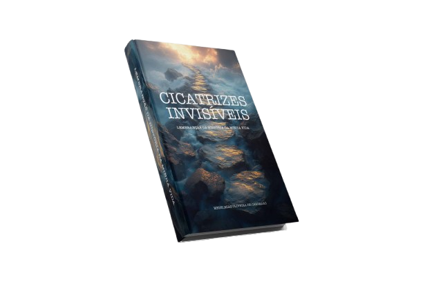 Capa do livro Cicatrizes Invisíveis de Meselmias Oliveira de Carvalho