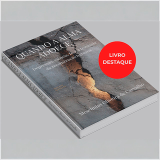 Capa do livro Quando a Alma Adoece de Meselmias Carvalho sobre depressão