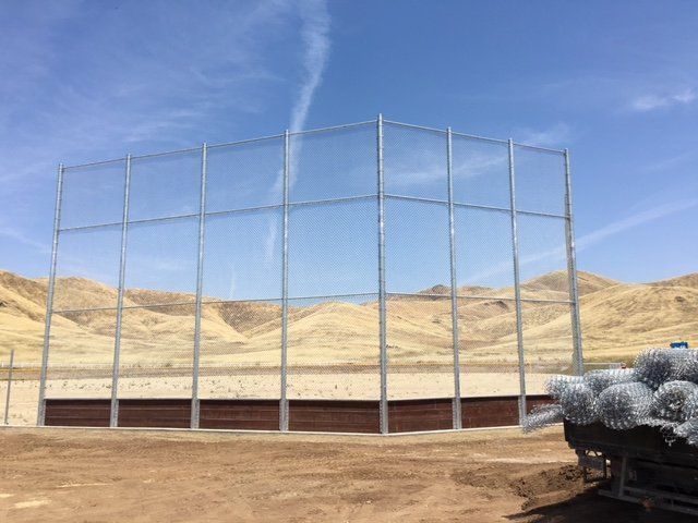 Chain Link baseball backstop