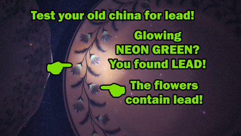 Test your old China for lead with Lumetallix