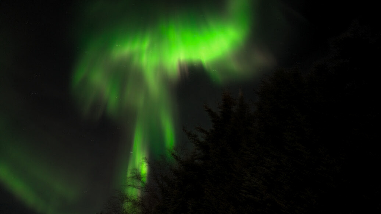 Northern Lights aurora in the sky of tromso and best quality capture