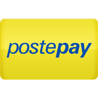 Un cartello giallo con sopra la scritta postepay.