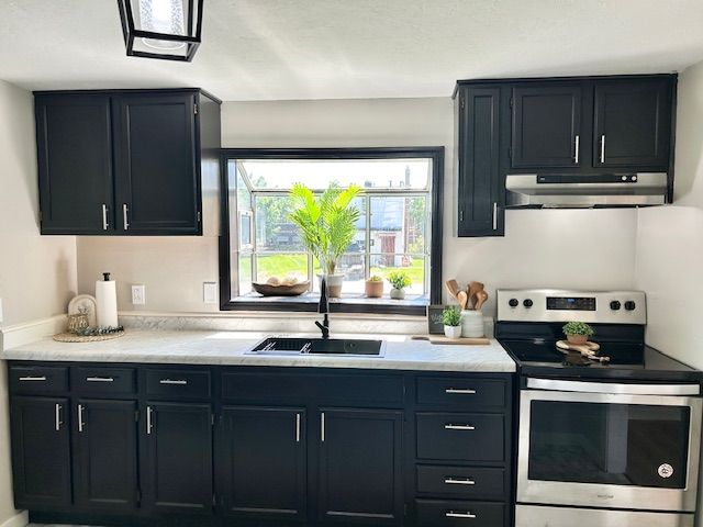 Staged Kitchen