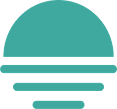 Logo colorato in stile acquerello con la scritta 