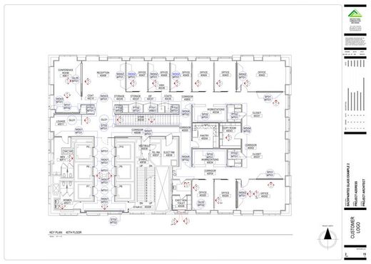 decorative glass blueprints