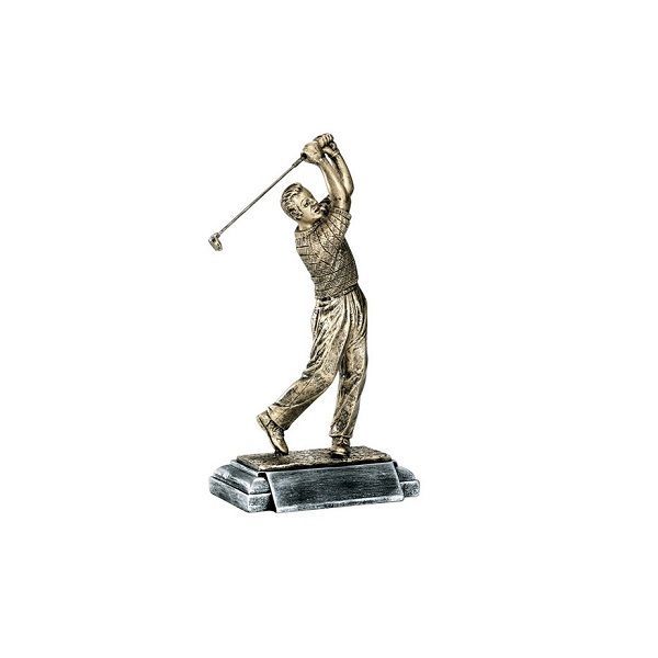Boys/mens golf trophy.