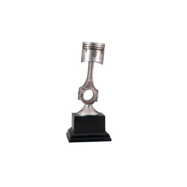 Car show piston trophy.