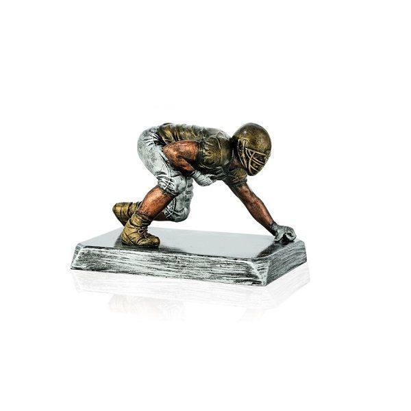Football lineman trophy.