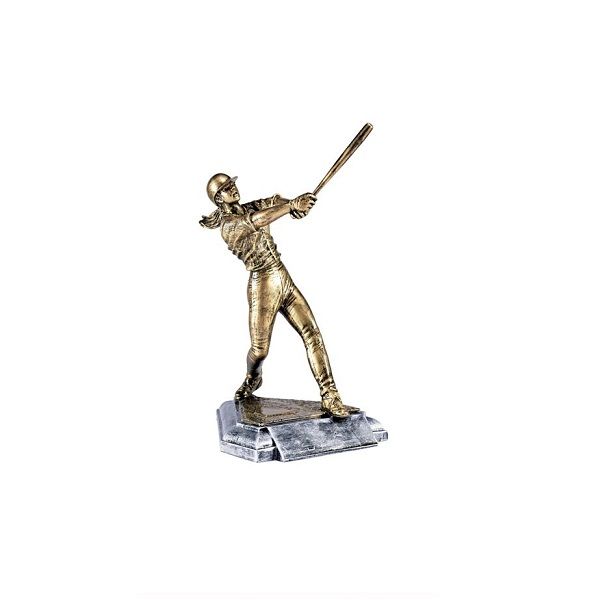 Girls/womens softball trophy.