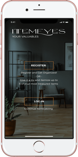 ItemEyes app helps you manage your household and valuables.
