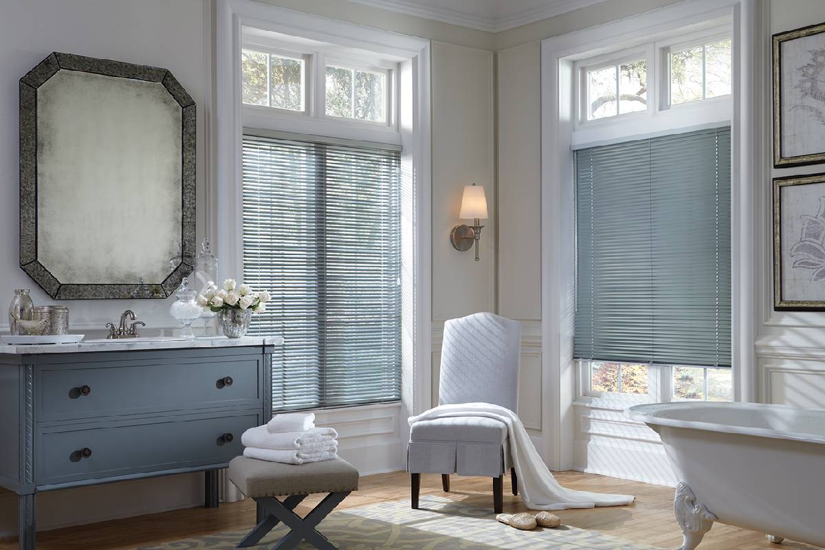Wood and Metal Blinds, Hunter Douglas Modern Precious Metals® Aluminum Blinds, near Omaha, Nebraska (NE)