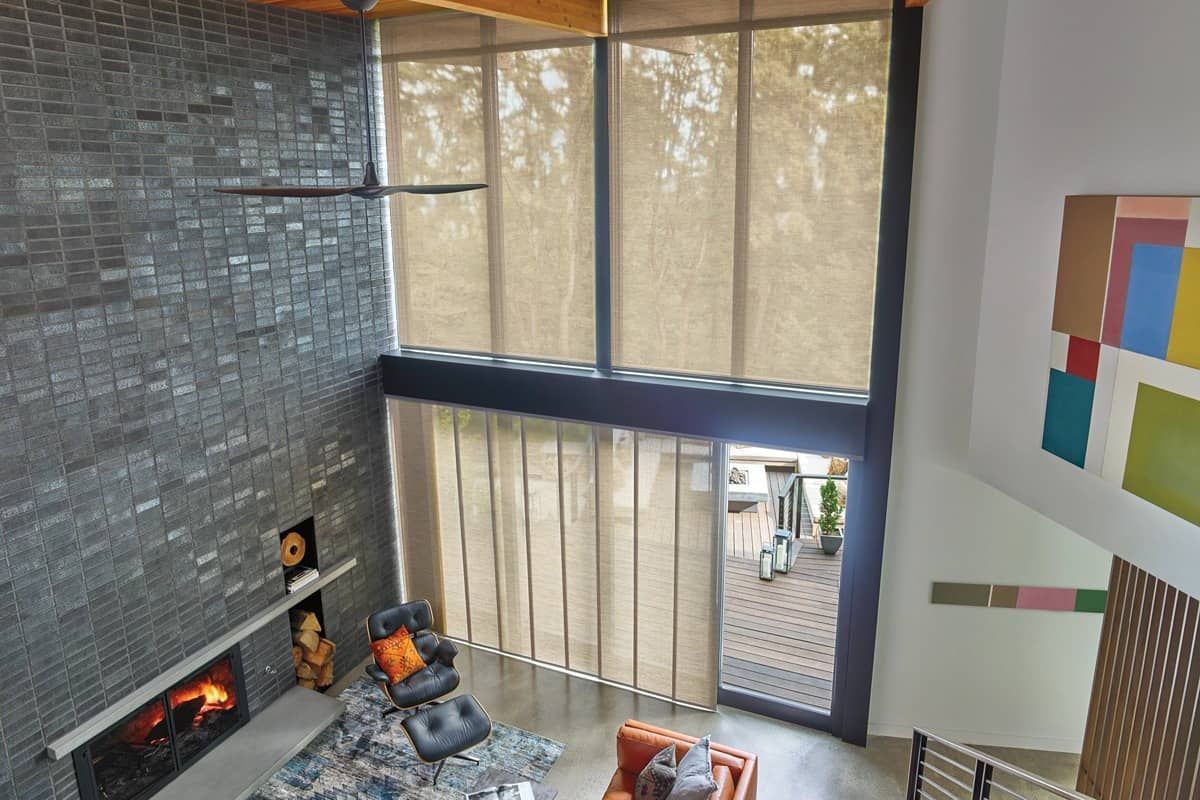 Hunter Douglas Skyline® Panel-Track Blinds near Omaha, Nebraska (NE)